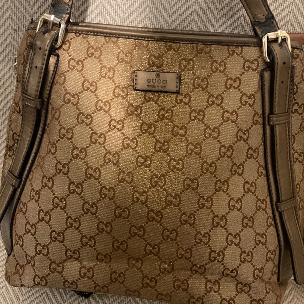 Bronze Guccci Bag